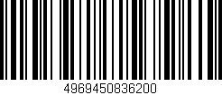 Código de barras (EAN, GTIN, SKU, ISBN): '4969450836200'