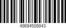 Código de barras (EAN, GTIN, SKU, ISBN): '49694508843'