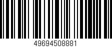 Código de barras (EAN, GTIN, SKU, ISBN): '49694508881'