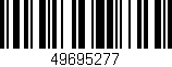Código de barras (EAN, GTIN, SKU, ISBN): '49695277'