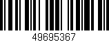 Código de barras (EAN, GTIN, SKU, ISBN): '49695367'