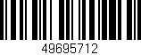 Código de barras (EAN, GTIN, SKU, ISBN): '49695712'