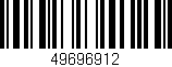 Código de barras (EAN, GTIN, SKU, ISBN): '49696912'