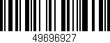 Código de barras (EAN, GTIN, SKU, ISBN): '49696927'