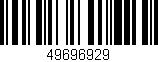 Código de barras (EAN, GTIN, SKU, ISBN): '49696929'