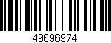 Código de barras (EAN, GTIN, SKU, ISBN): '49696974'