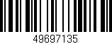 Código de barras (EAN, GTIN, SKU, ISBN): '49697135'