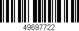 Código de barras (EAN, GTIN, SKU, ISBN): '49697722'