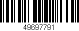 Código de barras (EAN, GTIN, SKU, ISBN): '49697791'