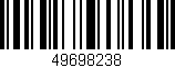 Código de barras (EAN, GTIN, SKU, ISBN): '49698238'