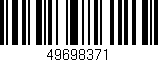 Código de barras (EAN, GTIN, SKU, ISBN): '49698371'