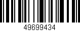 Código de barras (EAN, GTIN, SKU, ISBN): '49699434'