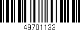 Código de barras (EAN, GTIN, SKU, ISBN): '49701133'