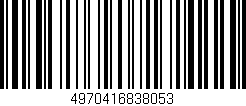 Código de barras (EAN, GTIN, SKU, ISBN): '4970416838053'