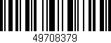 Código de barras (EAN, GTIN, SKU, ISBN): '49708379'