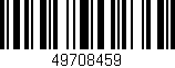 Código de barras (EAN, GTIN, SKU, ISBN): '49708459'