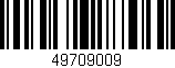 Código de barras (EAN, GTIN, SKU, ISBN): '49709009'