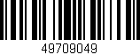 Código de barras (EAN, GTIN, SKU, ISBN): '49709049'
