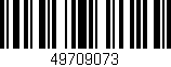 Código de barras (EAN, GTIN, SKU, ISBN): '49709073'