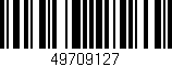 Código de barras (EAN, GTIN, SKU, ISBN): '49709127'