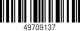 Código de barras (EAN, GTIN, SKU, ISBN): '49709137'