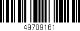 Código de barras (EAN, GTIN, SKU, ISBN): '49709161'