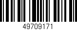 Código de barras (EAN, GTIN, SKU, ISBN): '49709171'