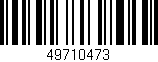 Código de barras (EAN, GTIN, SKU, ISBN): '49710473'