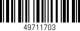 Código de barras (EAN, GTIN, SKU, ISBN): '49711703'