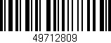 Código de barras (EAN, GTIN, SKU, ISBN): '49712809'