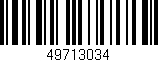 Código de barras (EAN, GTIN, SKU, ISBN): '49713034'