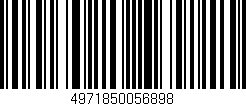 Código de barras (EAN, GTIN, SKU, ISBN): '4971850056898'