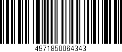 Código de barras (EAN, GTIN, SKU, ISBN): '4971850064343'
