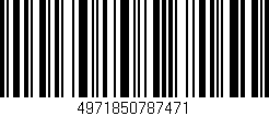 Código de barras (EAN, GTIN, SKU, ISBN): '4971850787471'