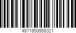 Código de barras (EAN, GTIN, SKU, ISBN): '4971850958321'