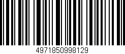 Código de barras (EAN, GTIN, SKU, ISBN): '4971850998129'