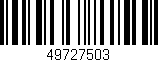 Código de barras (EAN, GTIN, SKU, ISBN): '49727503'