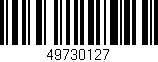 Código de barras (EAN, GTIN, SKU, ISBN): '49730127'