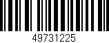 Código de barras (EAN, GTIN, SKU, ISBN): '49731225'