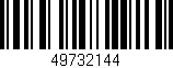 Código de barras (EAN, GTIN, SKU, ISBN): '49732144'