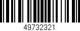 Código de barras (EAN, GTIN, SKU, ISBN): '49732321'