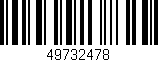 Código de barras (EAN, GTIN, SKU, ISBN): '49732478'