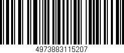 Código de barras (EAN, GTIN, SKU, ISBN): '4973883115207'