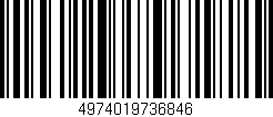 Código de barras (EAN, GTIN, SKU, ISBN): '4974019736846'
