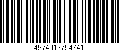 Código de barras (EAN, GTIN, SKU, ISBN): '4974019754741'