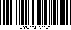 Código de barras (EAN, GTIN, SKU, ISBN): '4974374162243'