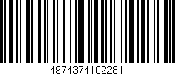 Código de barras (EAN, GTIN, SKU, ISBN): '4974374162281'