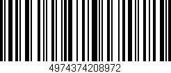 Código de barras (EAN, GTIN, SKU, ISBN): '4974374208972'