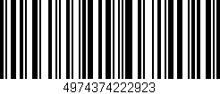 Código de barras (EAN, GTIN, SKU, ISBN): '4974374222923'