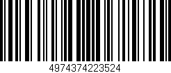 Código de barras (EAN, GTIN, SKU, ISBN): '4974374223524'